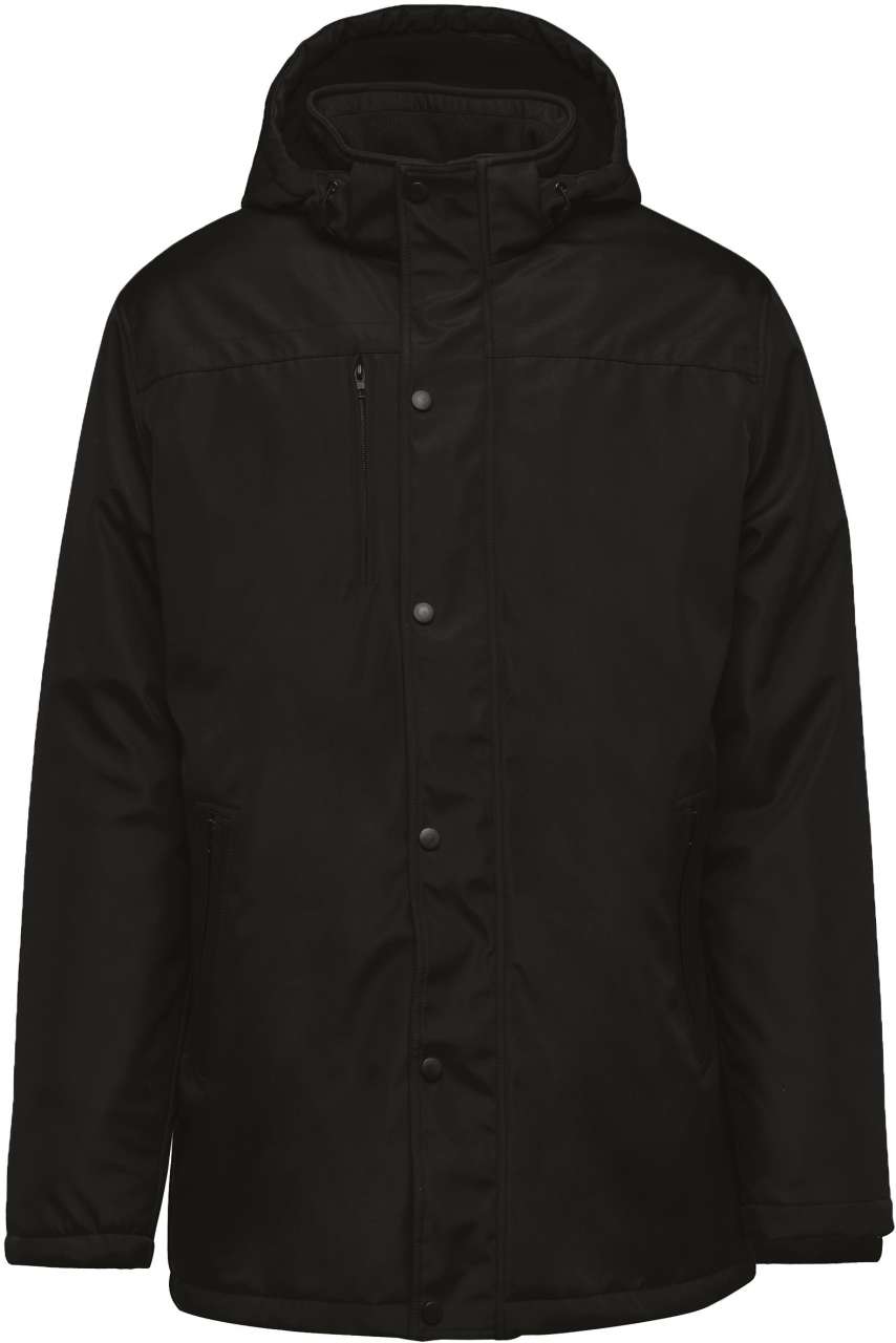 Parka with Removable Hood