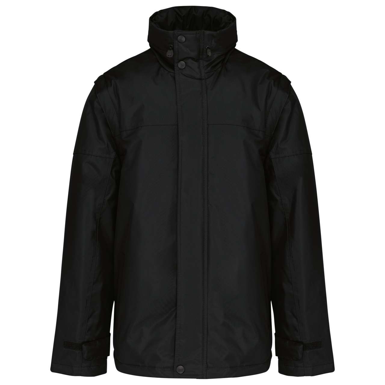 Factory - Detachable-Sleeved Blouson Jacket