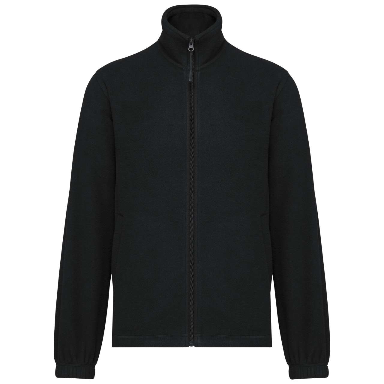 Unisex Microfleece Jacke mit Elastik