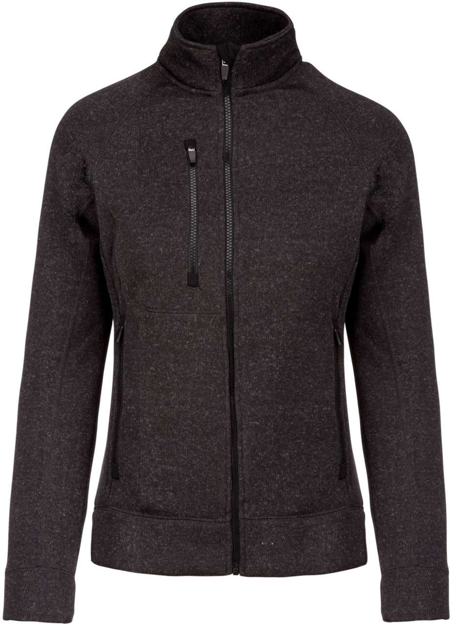 Damen Full Zip Heather Jacke