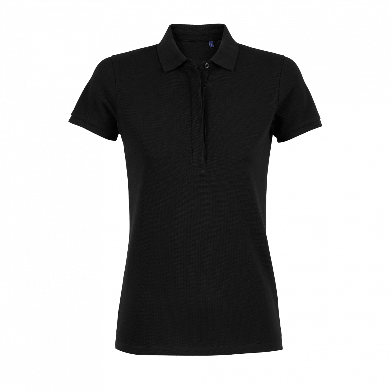 Owen Damen - Piqué Poloshirt mit Verdeckter Knopfleiste