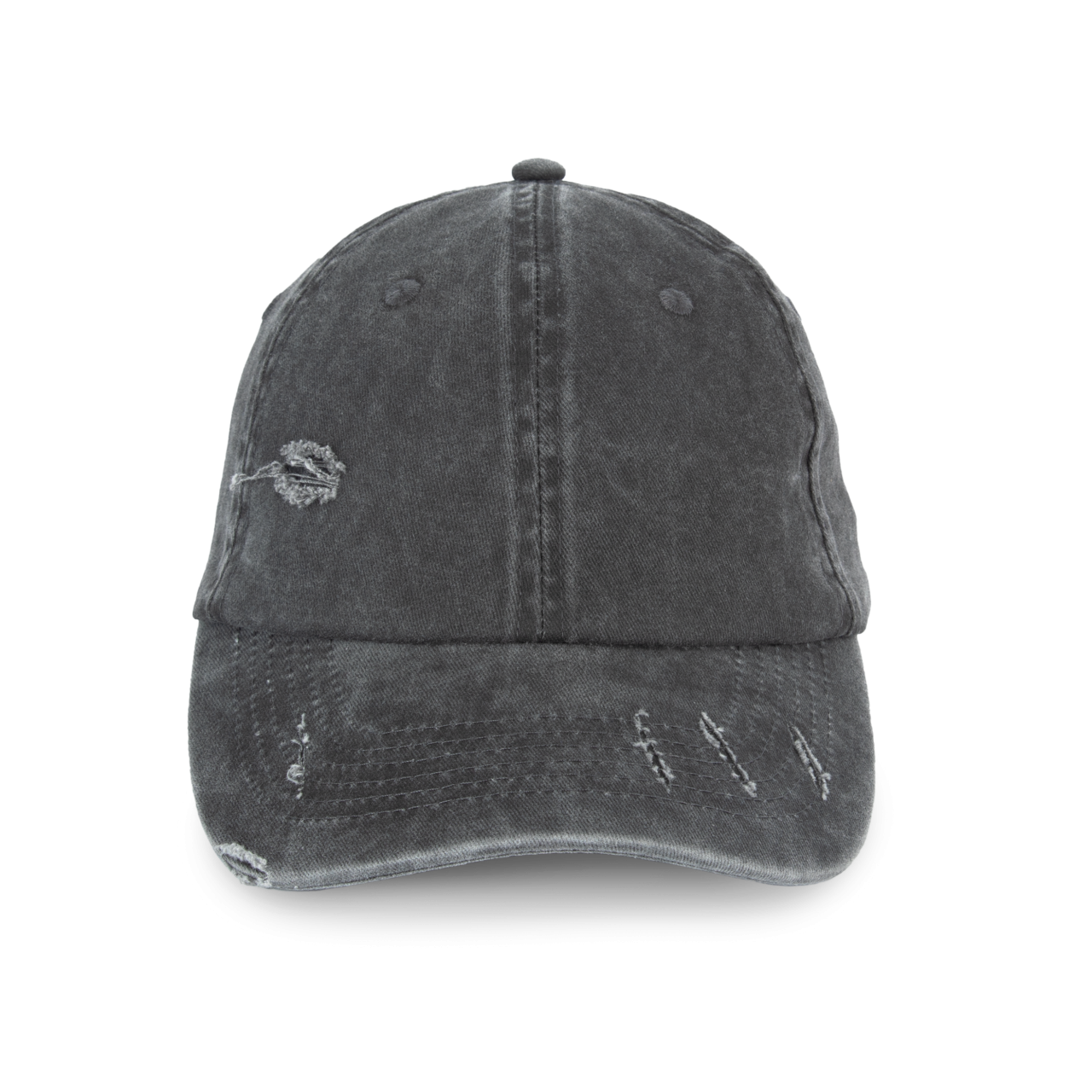 Eco-Friendly Unisex Ripped Effect Cap